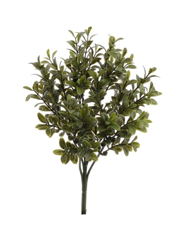 UV-Resistant Green Boxwood Picks for Indoor/Outdoor Use (24 Pack) - 10", Floral Home by Artificial Flowers